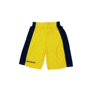 Givova Kit Power Shorts (KITB05 SHORTS YELLOW-BLUE)