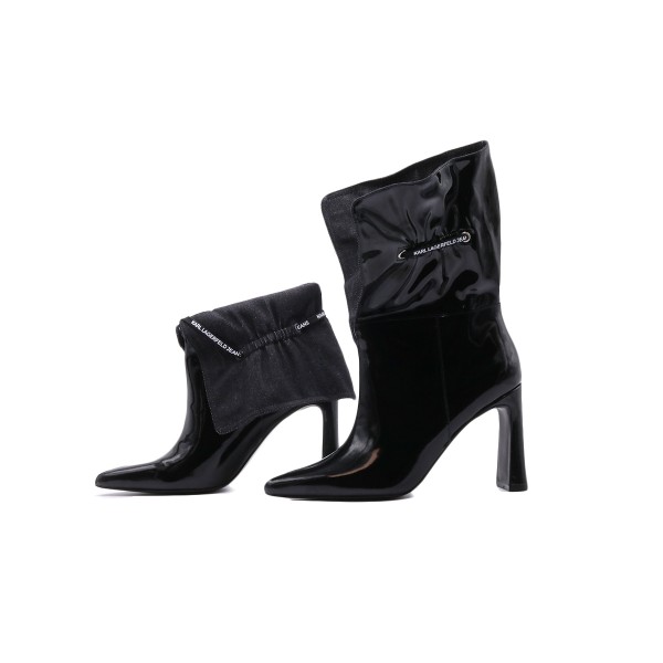 Karl Lagerfeld Panache Fold Down Boots Μποτάκια Μόδας (KL30274 40X)