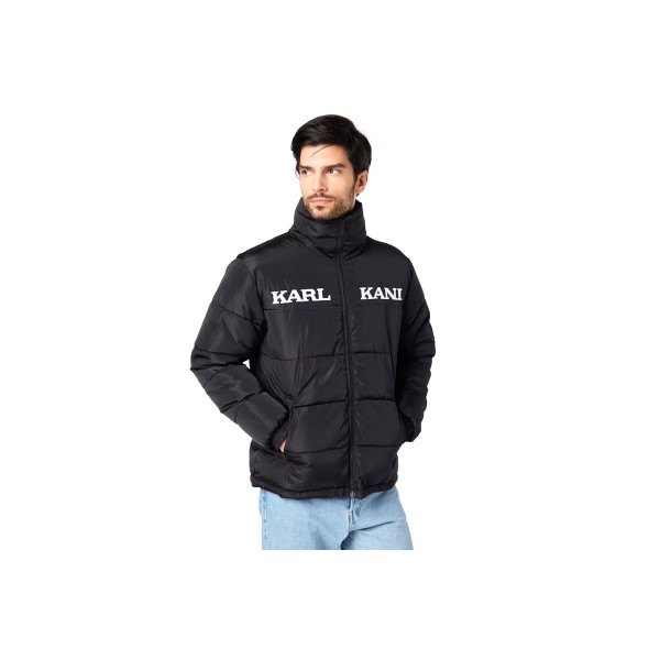 Karl Kani Retro Essential Puffer Jacket Ανδρικό (KM-JK012-001-01 BLACK)