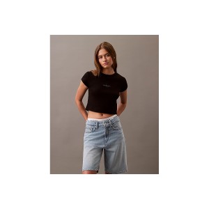 Calvin Klein Crop Top Κοντομάνικο Γυναικείο (LV047AB802 UB1)