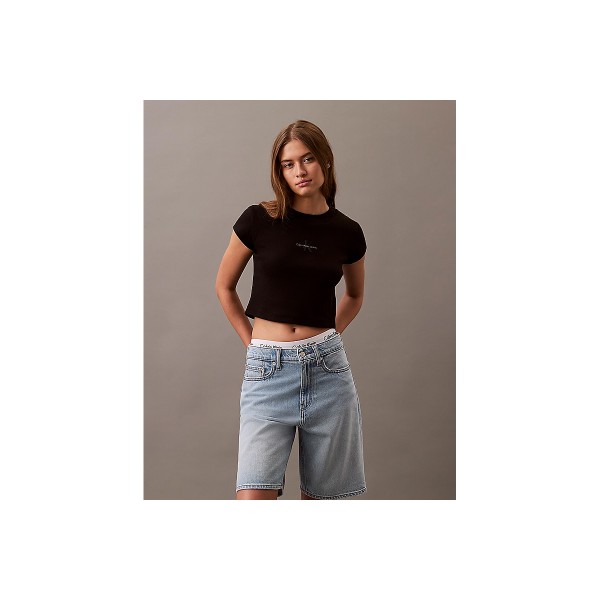 Calvin Klein Crop Top Κοντομάνικο Γυναικείο (LV047AB802 UB1)