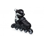 Micro Inline Skates Rollers Μαύρα, Λευκά