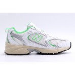 New Balance 530 Sneakers Λευκά, Πράσινα, Ασημί, Μπεζ