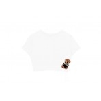 Mwm Teddy Crop Top Κοντομάνικο Γυναικείο (MW052020911 WHITE)