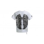 Mwm Double Chain Wings Unisex Κοντομάνικο T-Shirt Λευκό