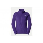 The North Face 100 Glacier Fleece Γυναικεία Ζακέτα Μωβ