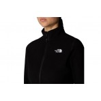 The North Face 100 Glacier Fleece Γυναικεία Ζακέτα Μαύρη