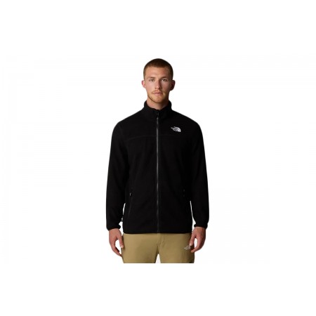 The North Face 100 Glacier Full-Zip Fleece Ανδρική Ζακέτα Μαύρη