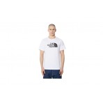 The North Face Easy Ανδρικό Κοντομάνικο T-Shirt Λευκό