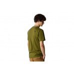 The North Face Simple Dome Ανδρικό Κοντομάνικο T-Shirt Λαδί