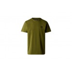 The North Face Simple Dome Ανδρικό Κοντομάνικο T-Shirt Λαδί