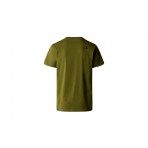 The North Face Simple Dome Ανδρικό Κοντομάνικο T-Shirt Λαδί