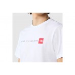 The North Face Ανδρικό Κοντομάνικο T-Shirt Λευκό