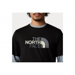 The North Face Easy Ανδρικό Κοντομάνικο T-Shirt Μαύρο