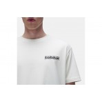 Napapijri S-Linth Ανδρικό Κοντομάνικο T-Shirt Λευκό