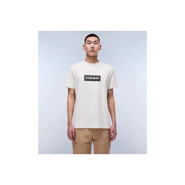 Napapijri S-Box Logo Ss  T-Shirt Ανδρικό (NP0A4I3LN1A1)