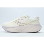 Saucony Triumph 22 Αθλητικά Παπούτσια για Τρέξιμο Εκρού, Λιλά