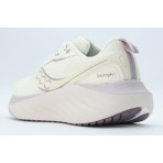 Saucony Triumph 22 Αθλητικά Παπούτσια για Τρέξιμο Εκρού, Λιλά