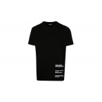 Dsquared2 Cool Fit Ανδρικό Κοντομάνικο T-Shirt Μαύρο