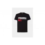 Dsquared2 Keep Moving Around Cool Fit Ανδρικό Κοντομάνικο T-Shirt