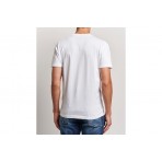 Dsquared2 Cool Fit Ανδρικό Κοντομάνικο T-Shirt Λευκό