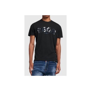 Dsquared2 Cigarette Fit Tee T-Shirt Ανδρικό (S71GD1522 S21600 900)