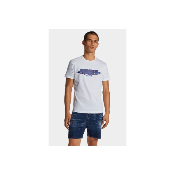 Dsquared2 Cool Fit Tee T-Shirt Ανδρικό (S71GD1552 S23009 100)