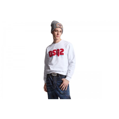 Dsquared2 Cool Fit Crewneck Μπλούζα Με Λαιμόκοψη Ανδρική 