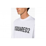 Dsquared2 Ανδρικό Κοντομάνικο T-Shirt Λευκό