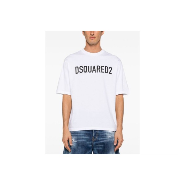 Dsquared2 Loose Fit T-Shirt Ανδρικό (S74GD1197D20004 100)