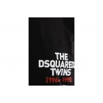 Dsquared2 Twins Ανδρικό Κοντομάνικο T-Shirt Μαύρο