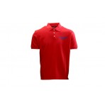 Dsquared2 Milano Tennis Fit Ανδρικό Κοντομάνικο Polo Κόκκινο