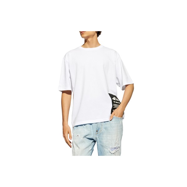 Dsquared2 Loose Fit T-Shirt Ανδρικό (S79GC0101D20033 100)