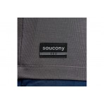 Saucony Triumph Ανδρικό Κοντομάνικο T-Shirt Γκρι Σκούρο