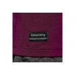 Saucony Triumph Ανδρικό Κοντομάνικο T-Shirt Βυσσινί