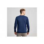 Saucony Triumph Long Sleeve Ανδρική Μακρυμάνικη Μπλούζα