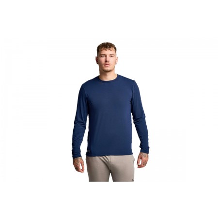 Saucony Triumph Long Sleeve Ανδρική Μακρυμάνικη Μπλούζα