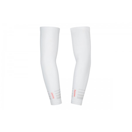 Saucony Unisex Fortify Arm Sleeves Μανίκια Λευκά