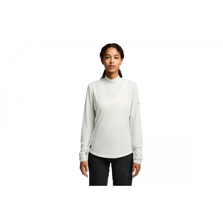 Saucony Triumph Long Sleeve Γυναικεία Μακρυμάνικη Μπλούζα Φυστικί