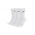 Nike Everyday Cushioned Ψηλές Κάλτσες 3 Ζευγάρια (SX7664 100)