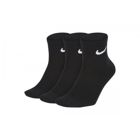 Nike Everyday Lightweight Ankle Κάλτσες Κοντές 3-Τεμάχια 