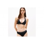 Tommy Jeans Γυναικείο Halterneck Bikini Top Μαύρο