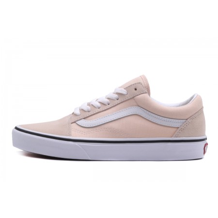 Vans Old Skool Χαμηλά Sneakers Ροζ, Λευκά