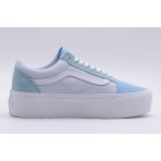 Vans Old Skool Stackform Sneakers με Πλατφόρμα Γαλάζιο, Λευκό