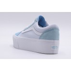 Vans Old Skool Stackform Sneakers με Πλατφόρμα Γαλάζιο, Λευκό