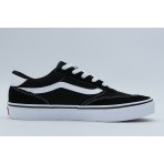 Vans Brooklyn LS Sneakers Μαύρα, Λευκά