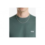 Vans Left Chest Logo Ανδρικό Κοντομάνικο T-Shirt Πράσινο