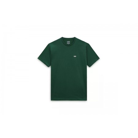 Vans Left Chest Logo Tee Ανδρικό Κοντομάνικο T-Shirt Πράσινο