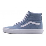 Vans Sk8-Hi Ανδρικά Sneakers Μποτάκια Γαλάζια, Λευκά