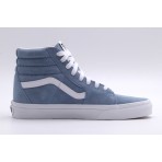 Vans Sk8-Hi Ανδρικά Sneakers Μποτάκια Γαλάζια, Λευκά